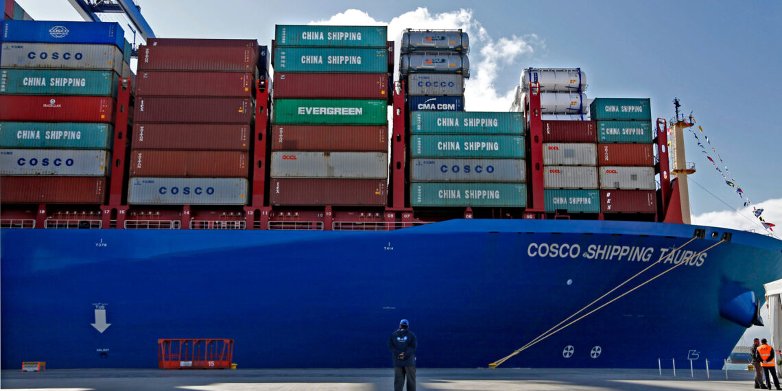 U.S. unveils plan to impose port fees on Chinese-linked ships.